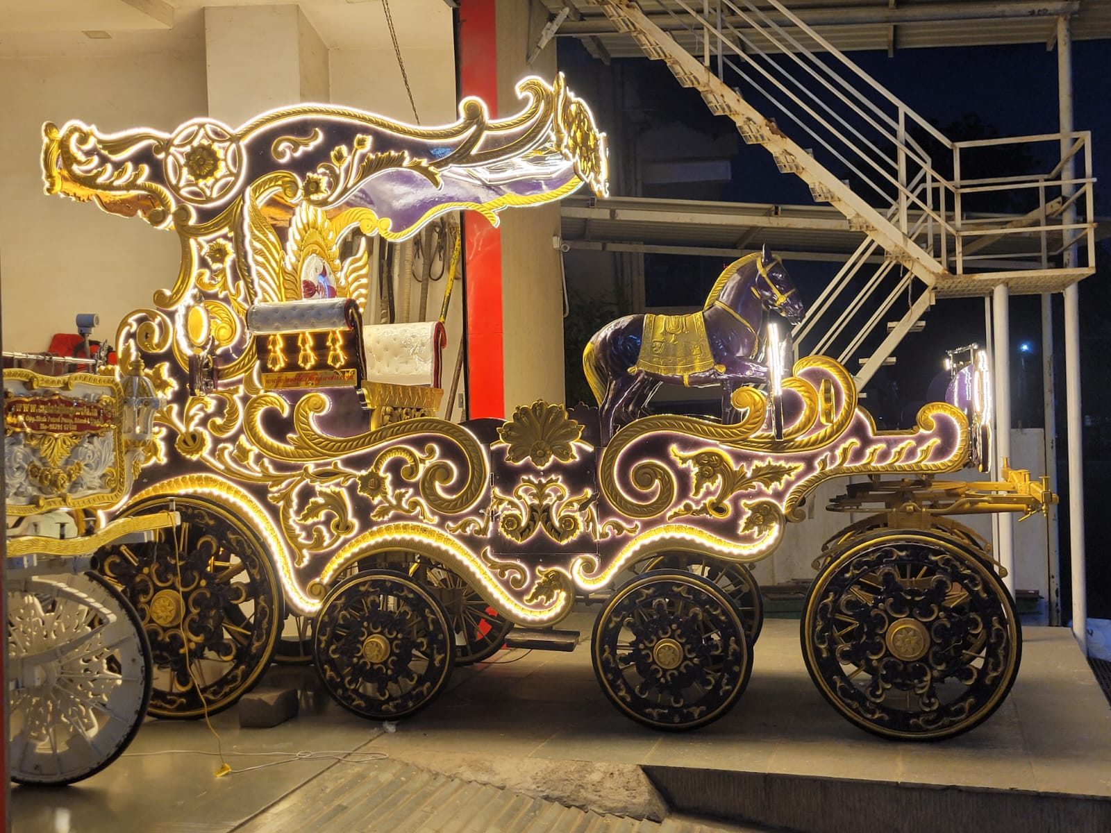 Bahubali Bagi - horse bagi wedding carriage hire Anand Gujarat